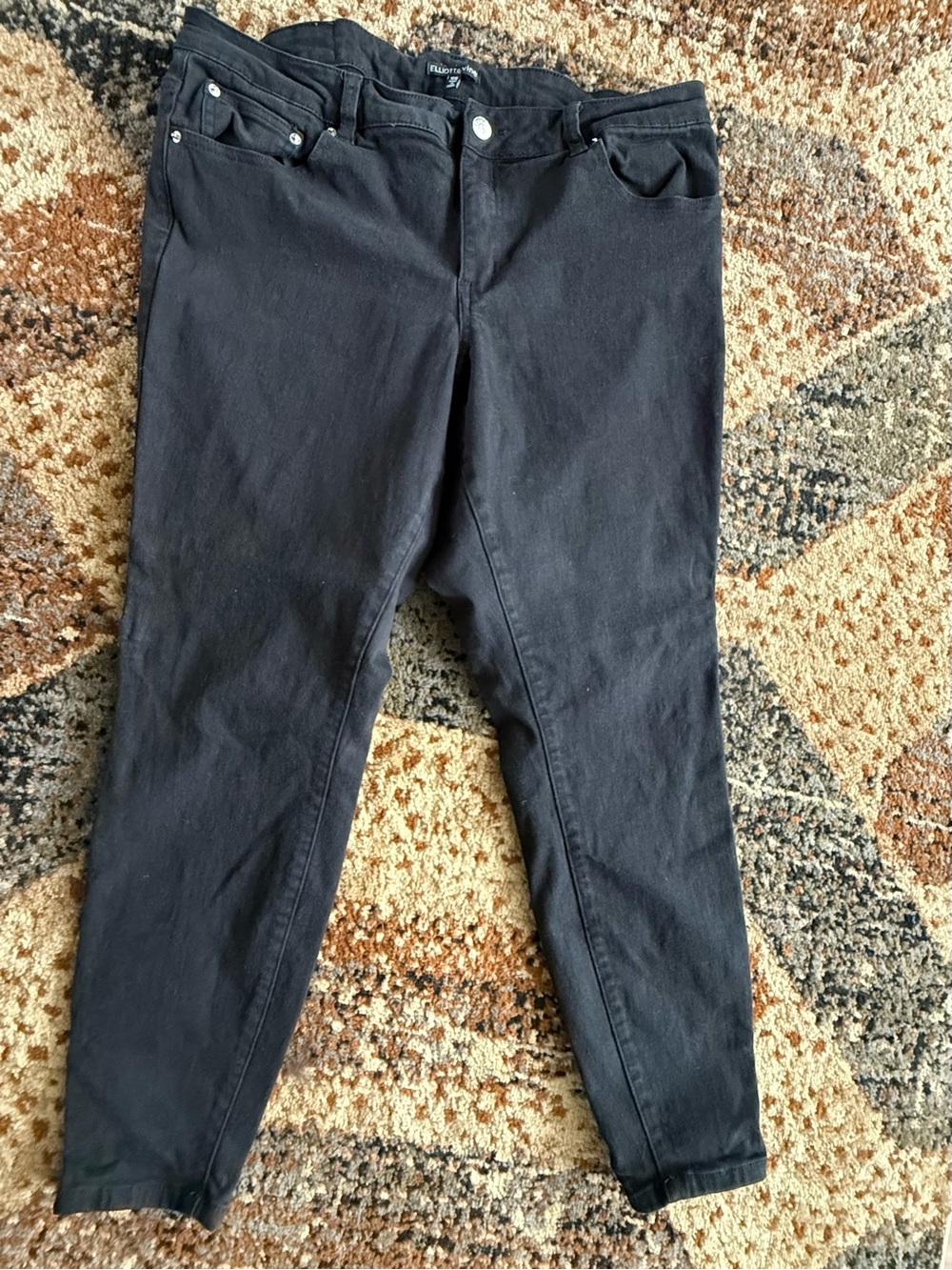 Black Women’s Jeans - Elliot & Vine - 16W